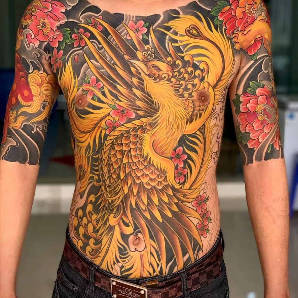 Japanese Phoenix Tattoos Meanings Placement Tattoo Ideas