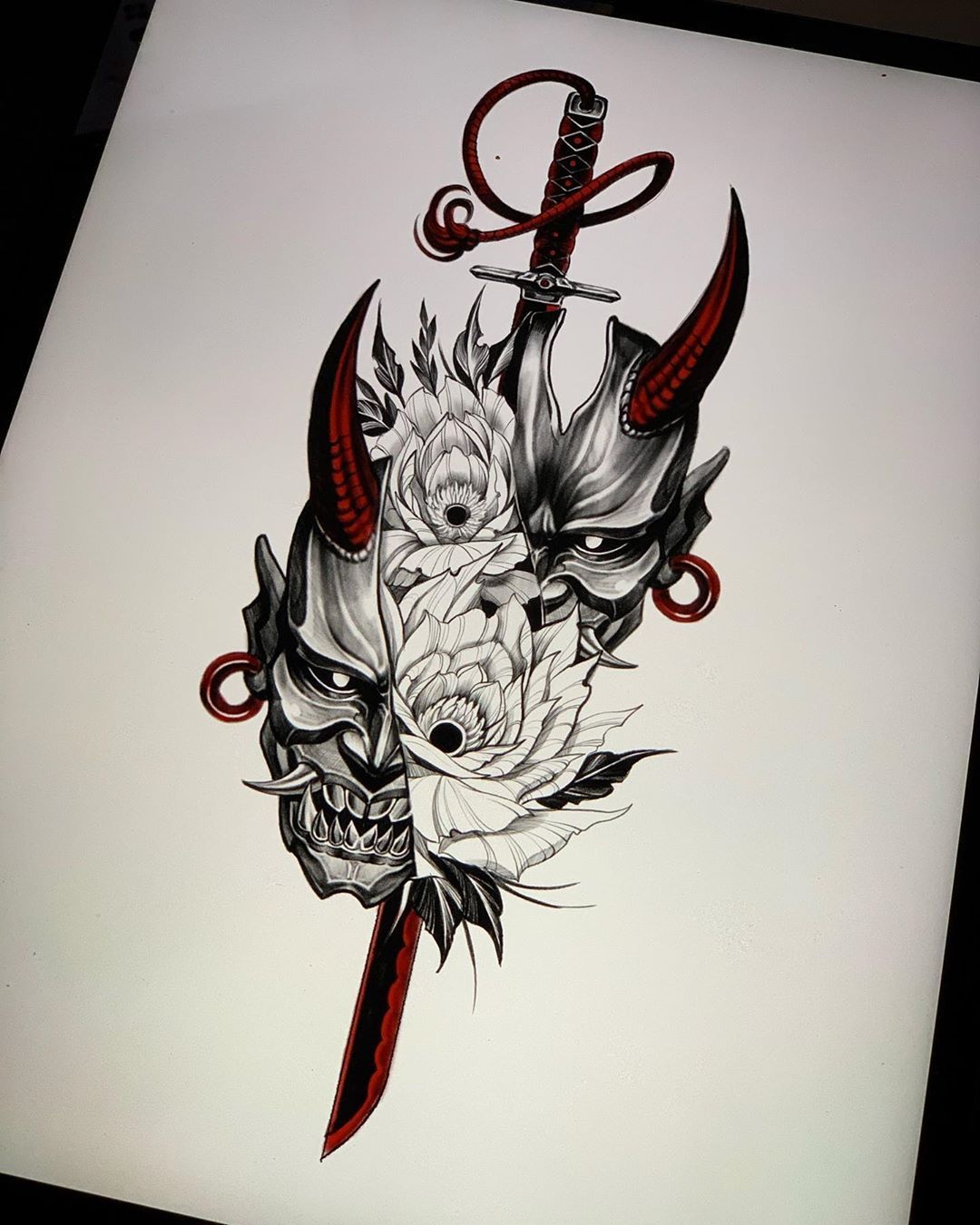 Japanese Tattoo Art Japanese Mask Tattoo Japanese Demon Tattoo