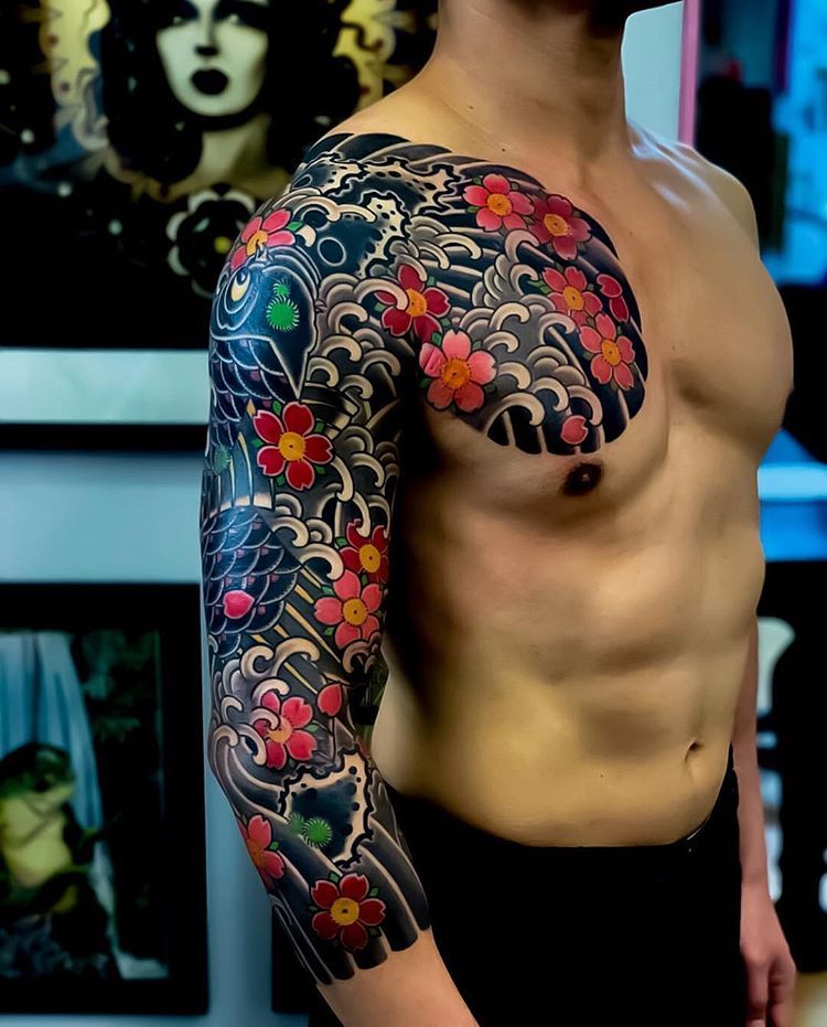 Japanese Tattoo Designs Sleeve Japanesetattoos Tattoos Best Sleeve