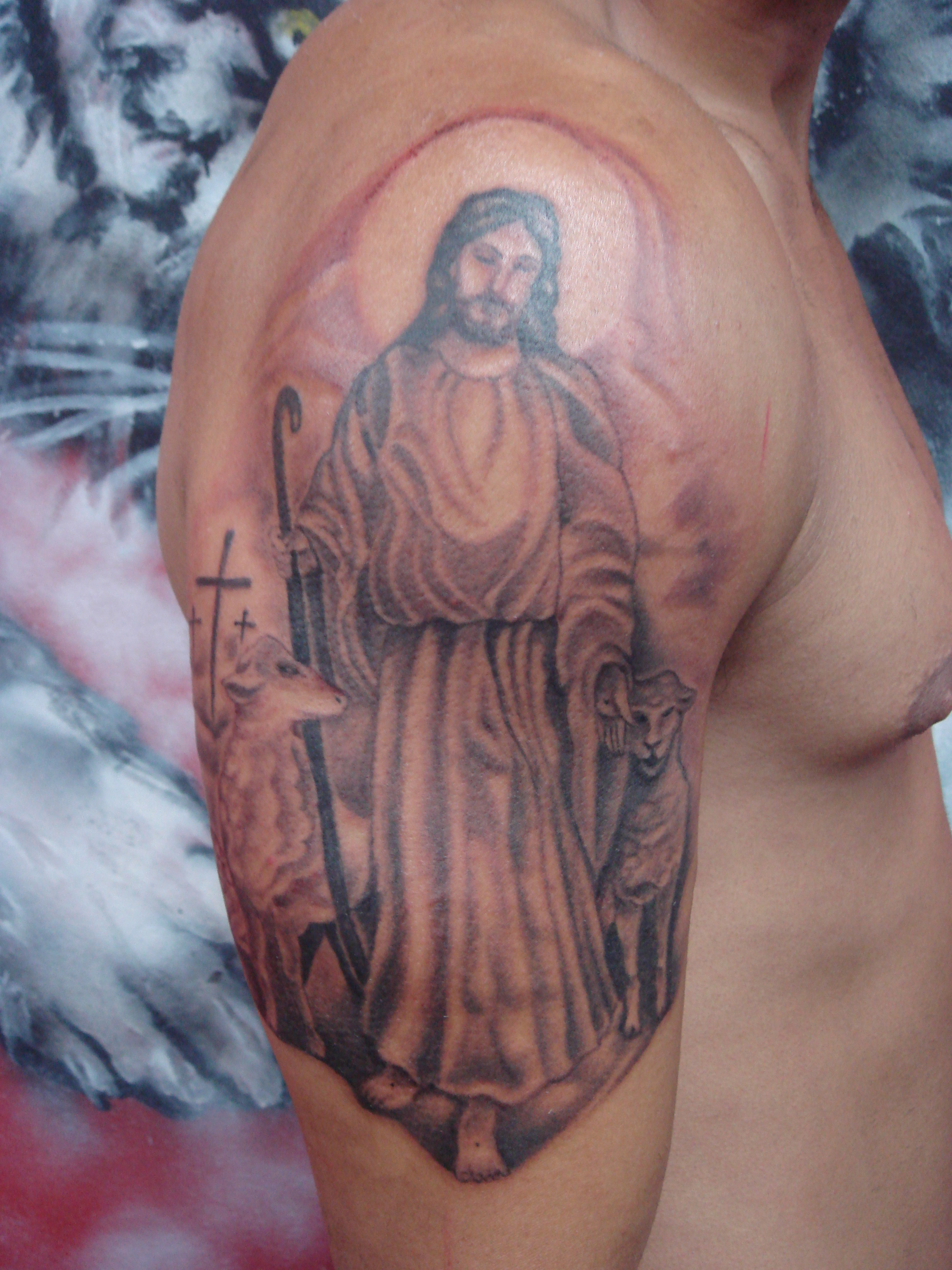 Jesus On Cross Tattoo