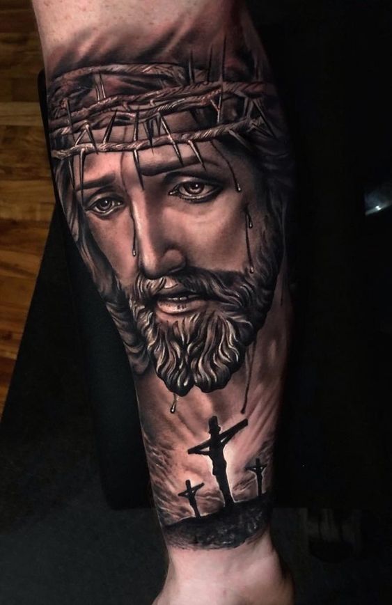 5 Inspirational Jesus Tattoo Ideas For Men