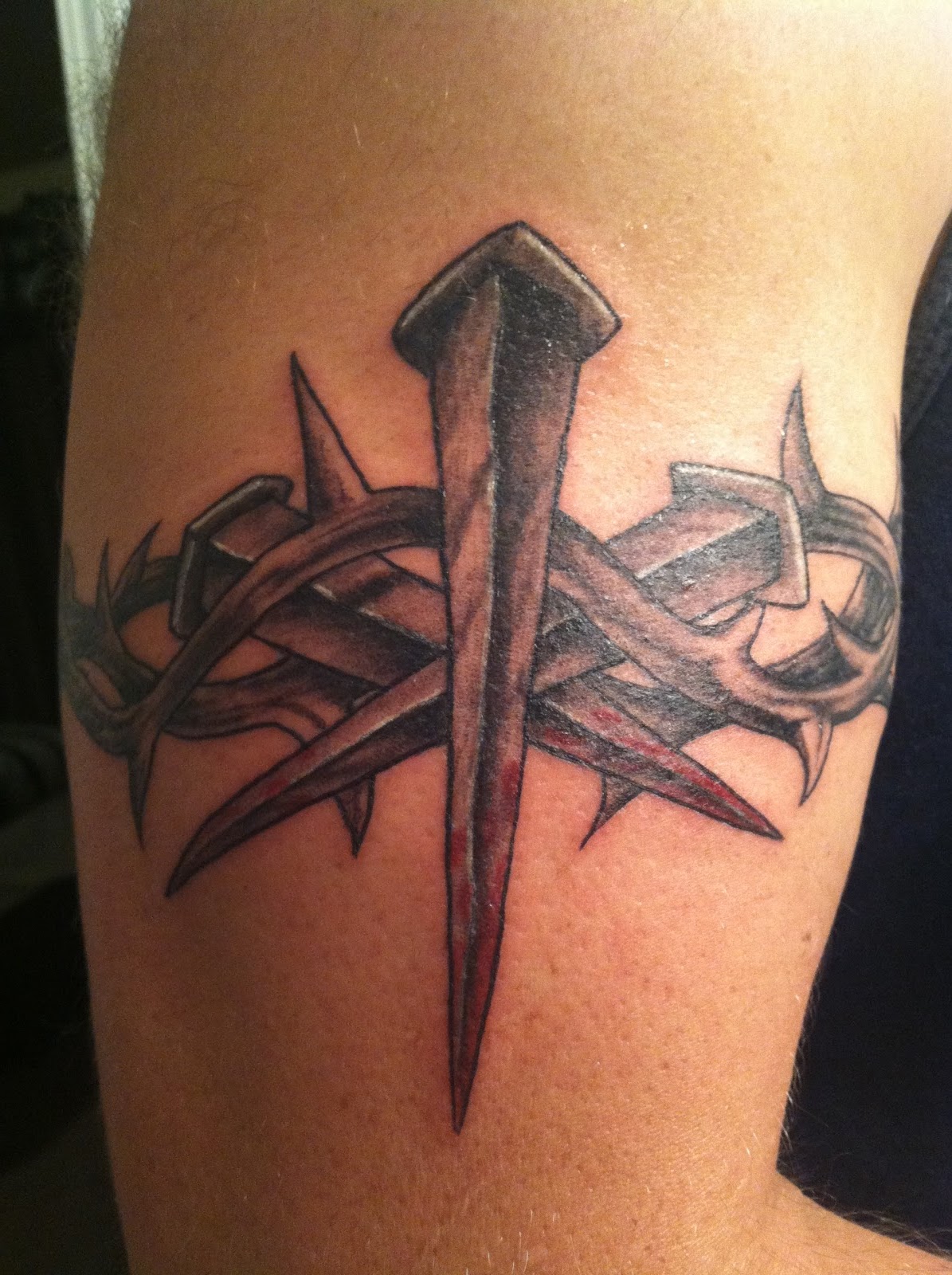 Jesus Thorn Crown Tattoo