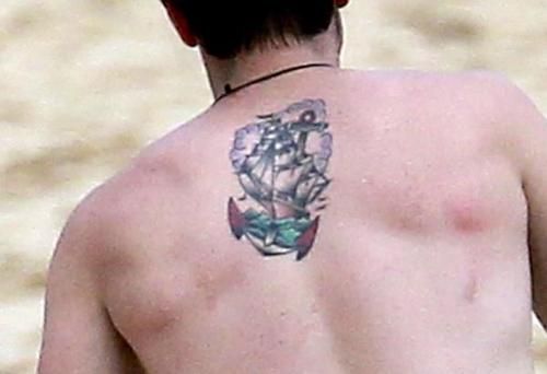 Josh Hutcherson Reveals Stunning Back Tattoo Design