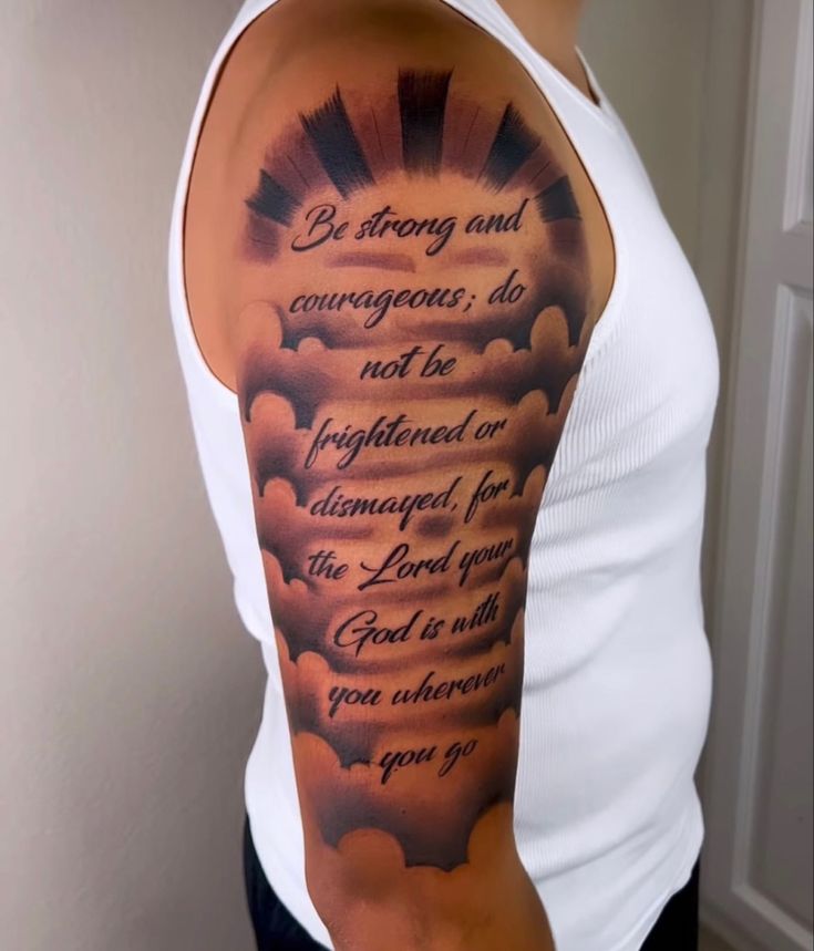 Joshua 1:9 Tattoo: Meaning and Inspiration Guide