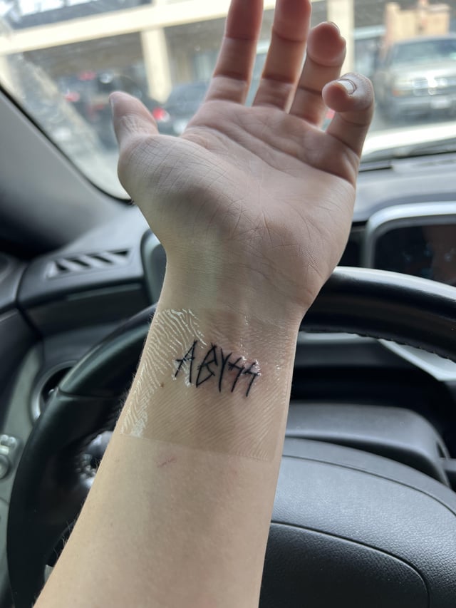 Juice Wrld Abyss Tattoo Meaning Inkcites