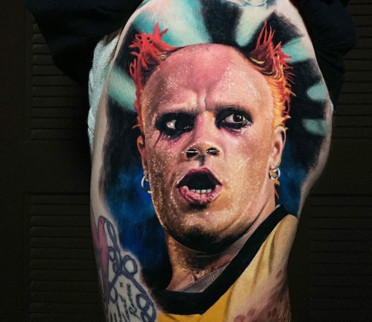 Keith Flint Tattoo By Steve Butcher Post 28806 Tattoos World