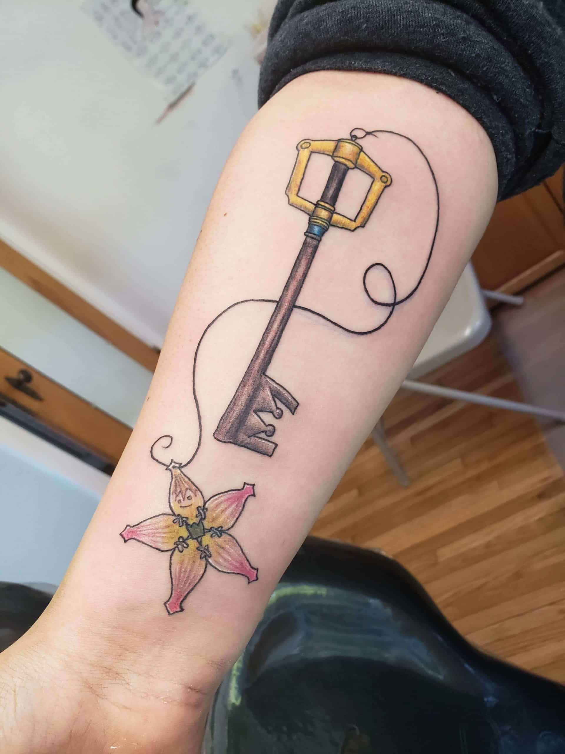 Keyblade Kingdom Hearts Tattoo Tattoos Trendy Tattoos