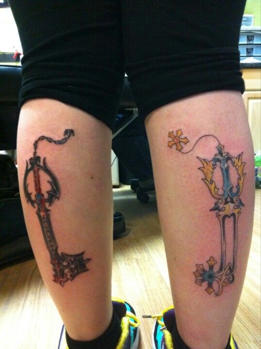 Keyblade Nerdy Tattoos Disney Tattoos Creative Tattoos Body Art