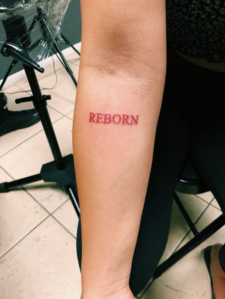 Kid Cudi Reborn Tattoo