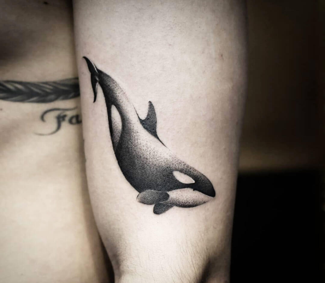 Killer Whale Tattoo By Dani Ginzburg Photo 31227