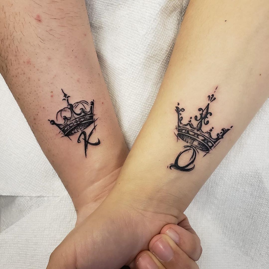 King And Queen Tattoo Designs Crowns Lookslikecandy Encantan Prarthonafardindighi