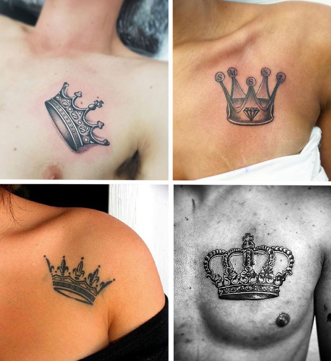 King Queen Crown Tattoo: Meaning and Design Ideas