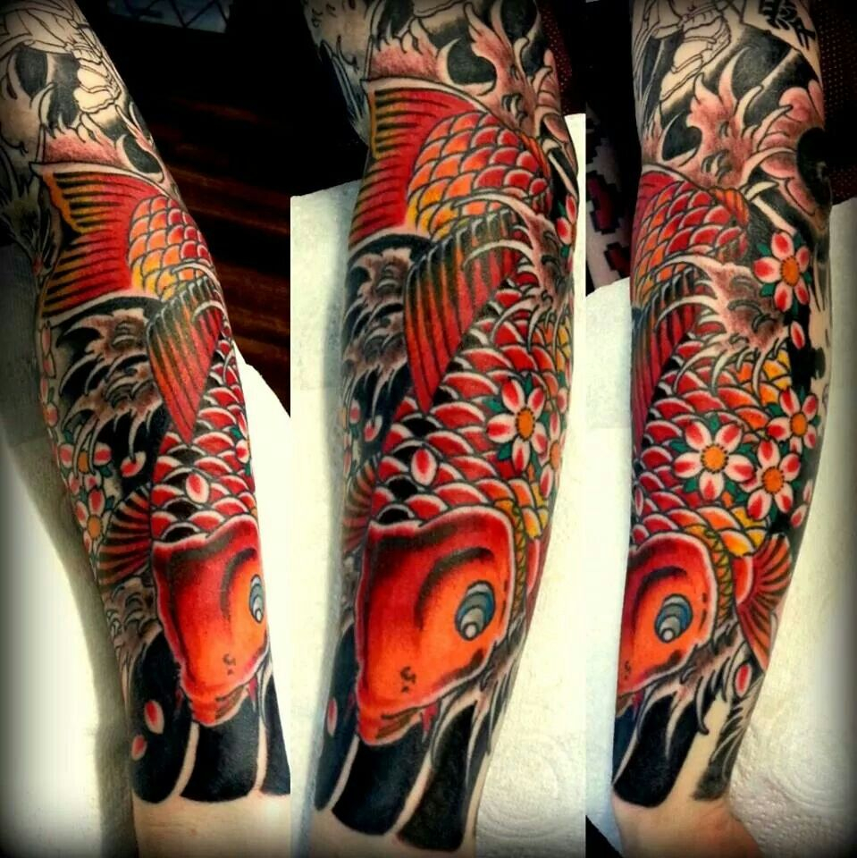 5 Must-See Koi Carp Arm Tattoo Ideas for Ink Enthusiasts