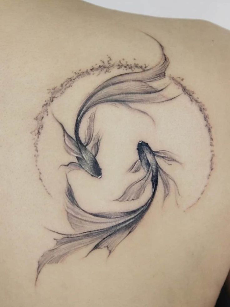 Koi Fish Yin Yang Tattoo: What Does It Mean? Sunica Design, 41% Off