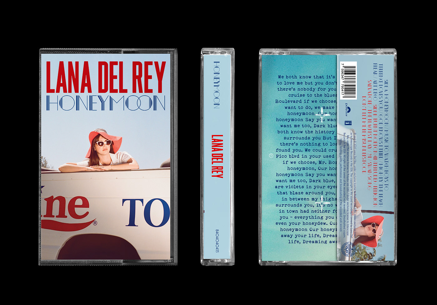 Lana Del Rey Cassette Tape Lana Del Rey Stickers