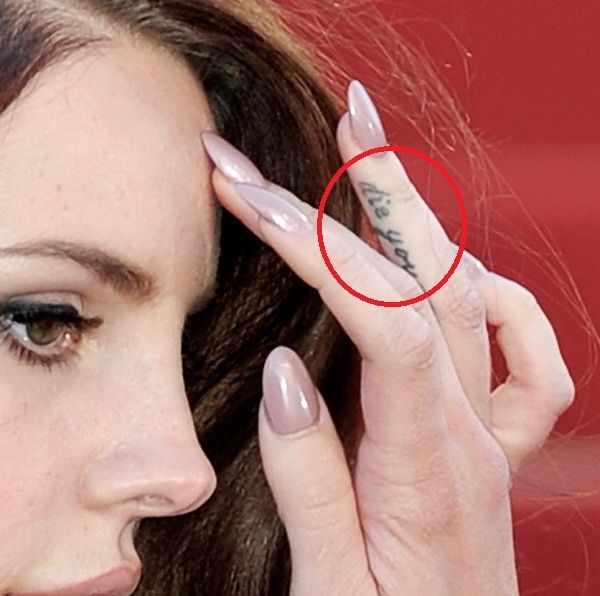 Lana Del Rey S Tattoos Their Meanings Body Art Guru