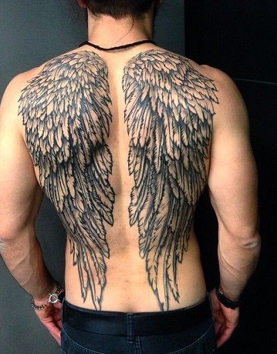 Latest 50 Men Angel Wings Tattoo Designs 2024 Tips And Beauty