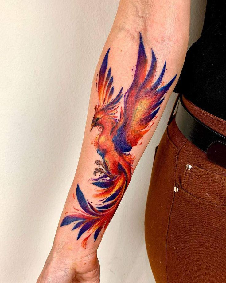 Learn 95 About Phoenix Tattoo Arm Super Hot In Daotaonec