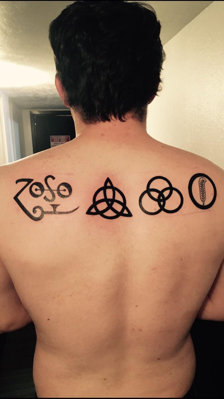 Led Zeppelin Symbols Tattoo: Meaning and Designs