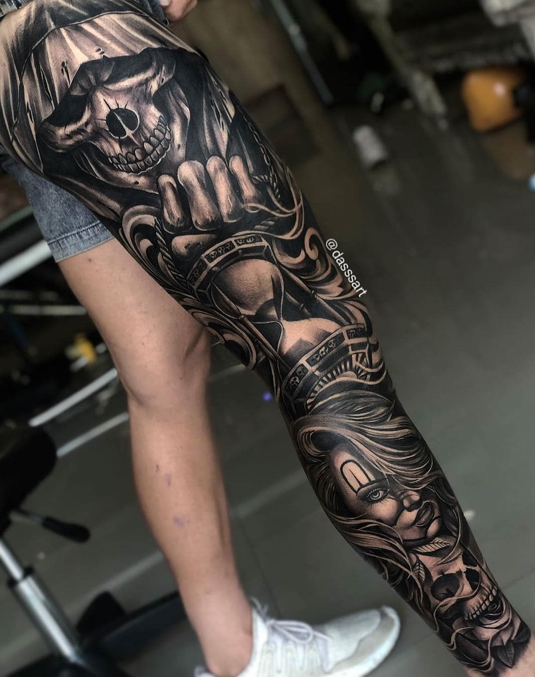 Best Leg Sleeve Tattoo Ideas for Men