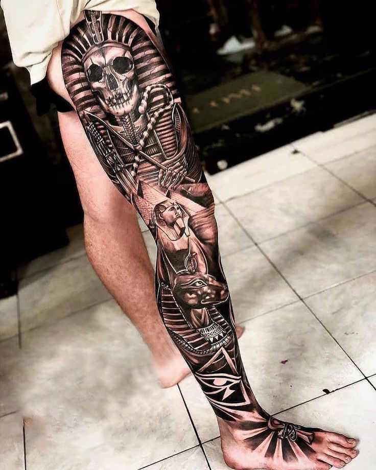 Leg Tattoos For Men Masculine Designs That Make A Statement