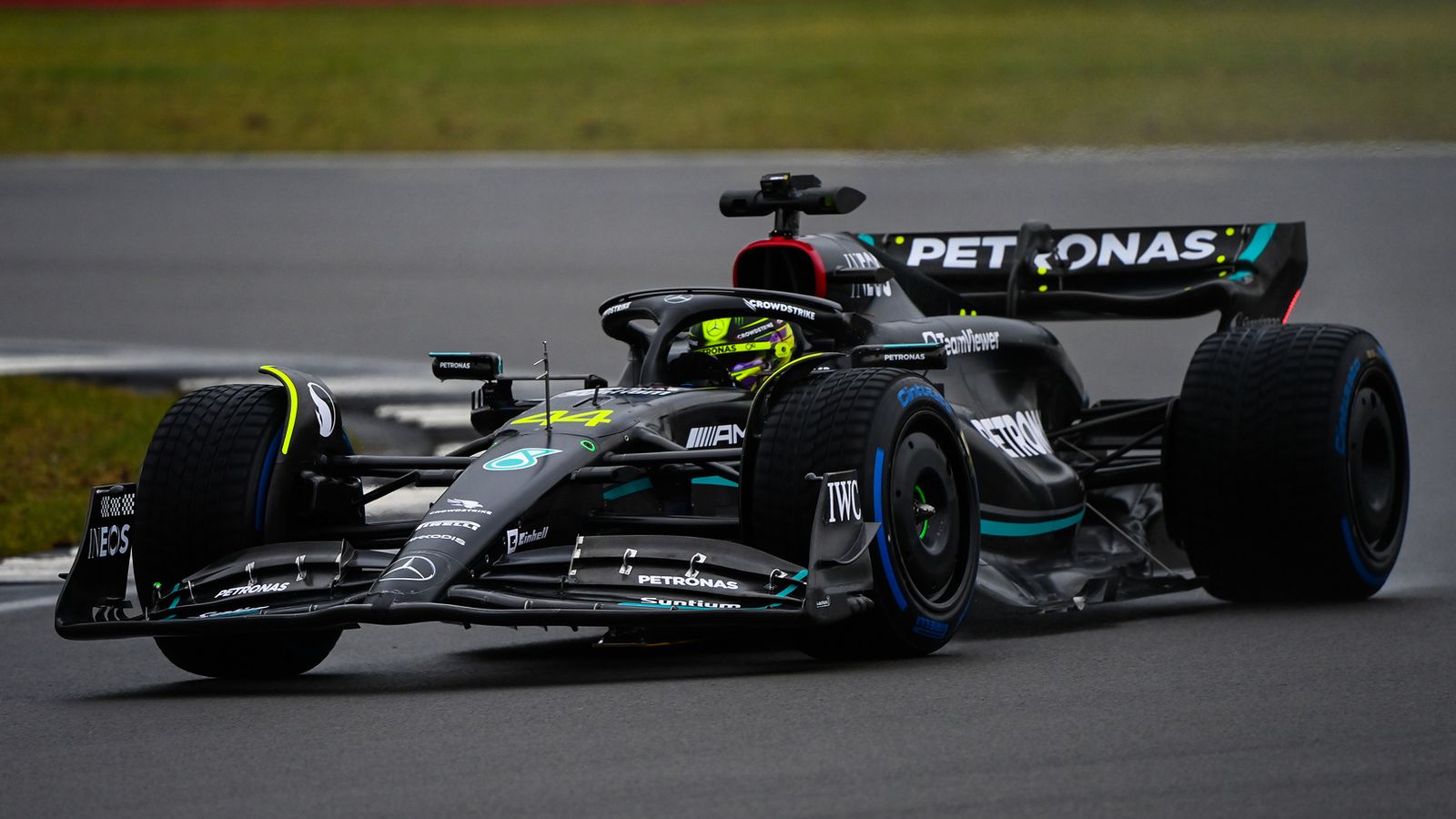 Lewis Hamilton Mercedes Amg F1 And His Tattoos On His Arm At Australian Gp