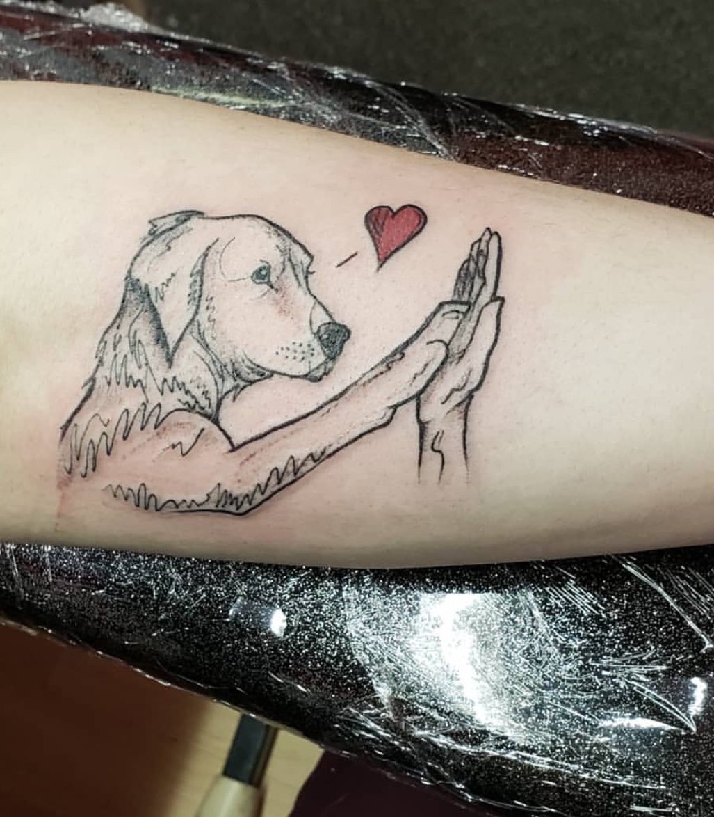 5 Ways Your Dog Can Be Like a Tattooed Golden Retriever