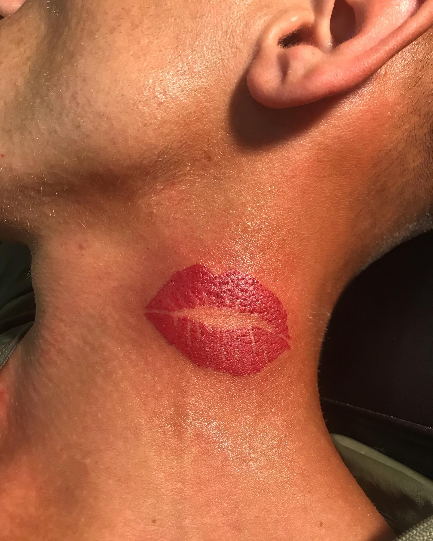 Lips On Neck Tattoo Meaning Gang Lipstutorial Org