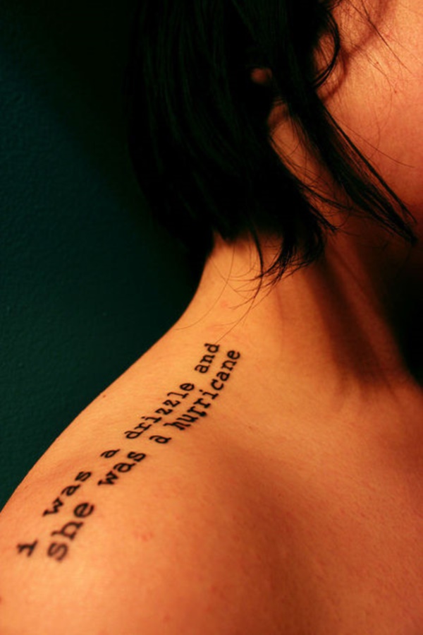 Literary Tattoo Images Designs