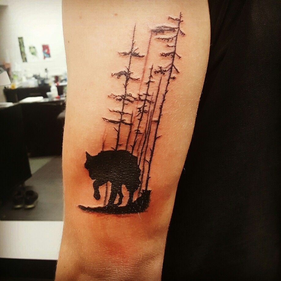 Lone Wolf Tattoo