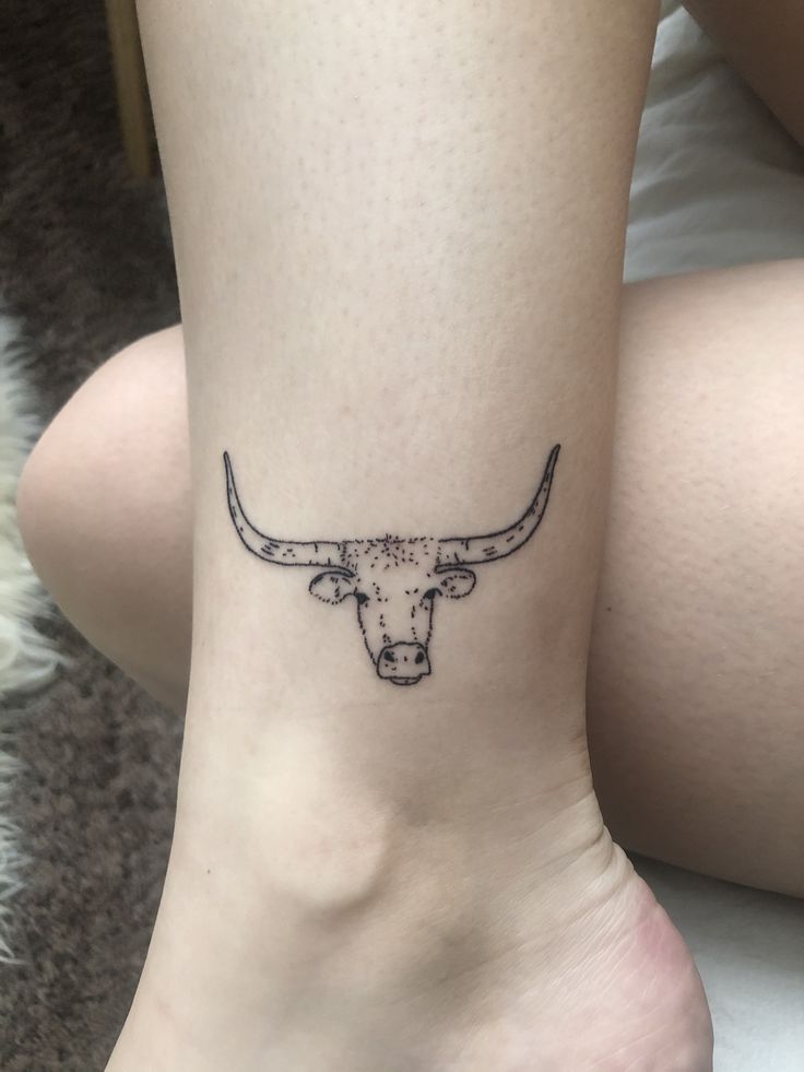 Longhorn Tattoo Western Tattoos Cowboy Tattoos Cowgirl Tattoos