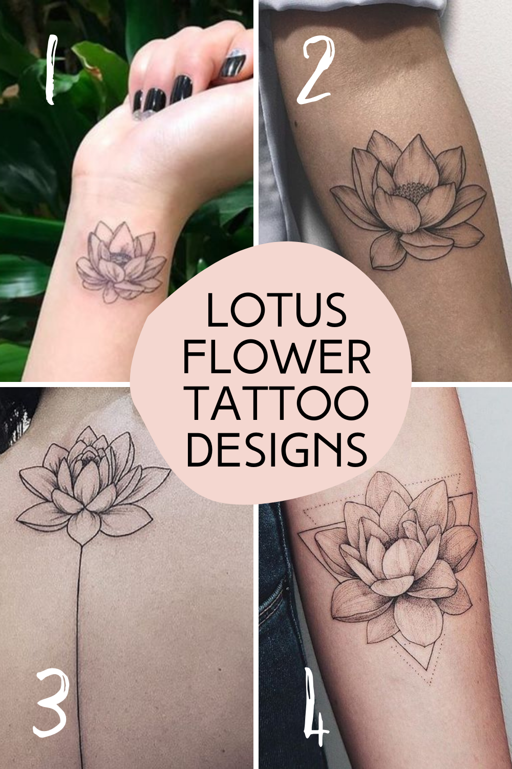 Lotus Blossom Lotus Flower Tattoo Design Flower Tattoo Flower