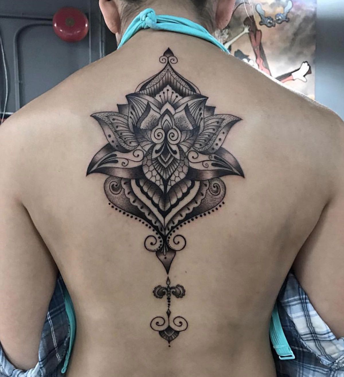 Lotus Flower Mandala Tattoo Mandala Tattoos For Women Mandala Tattoo