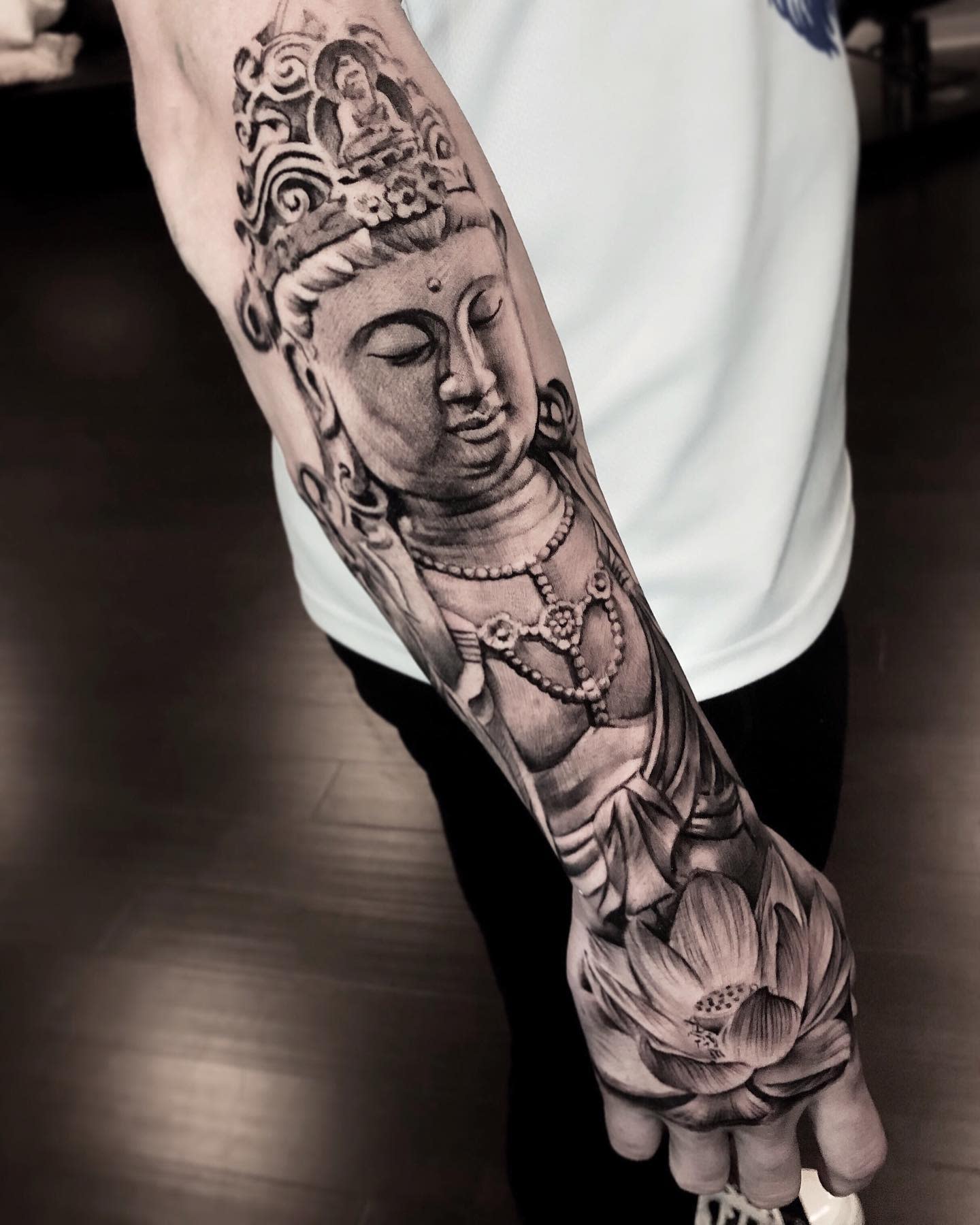 Lotus Flower With Buddha Tattoo: Symbolism and Meaning