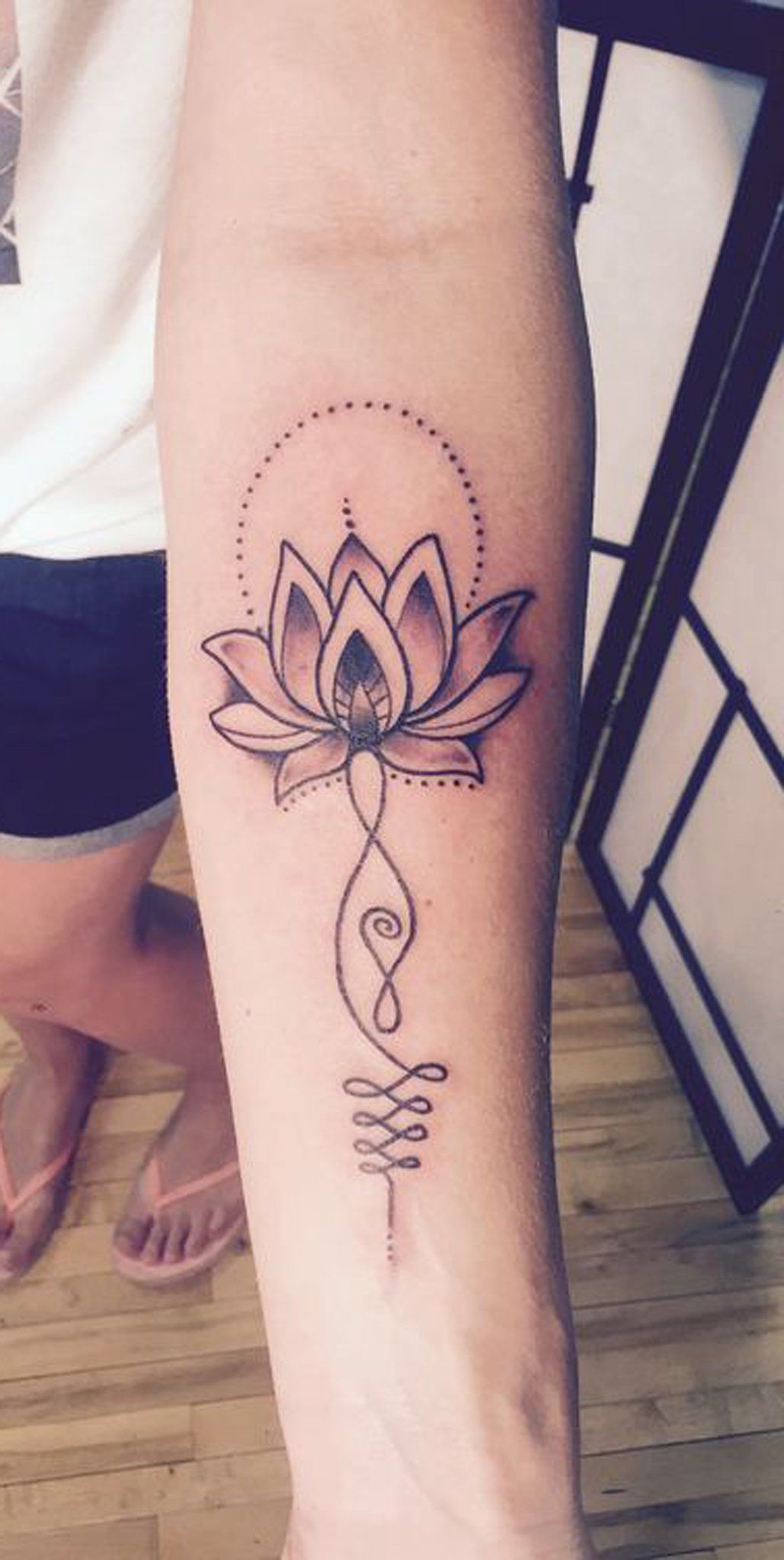 Lotus Tattoos On Arms A Colorful Simple And Minimalist Or Intricate