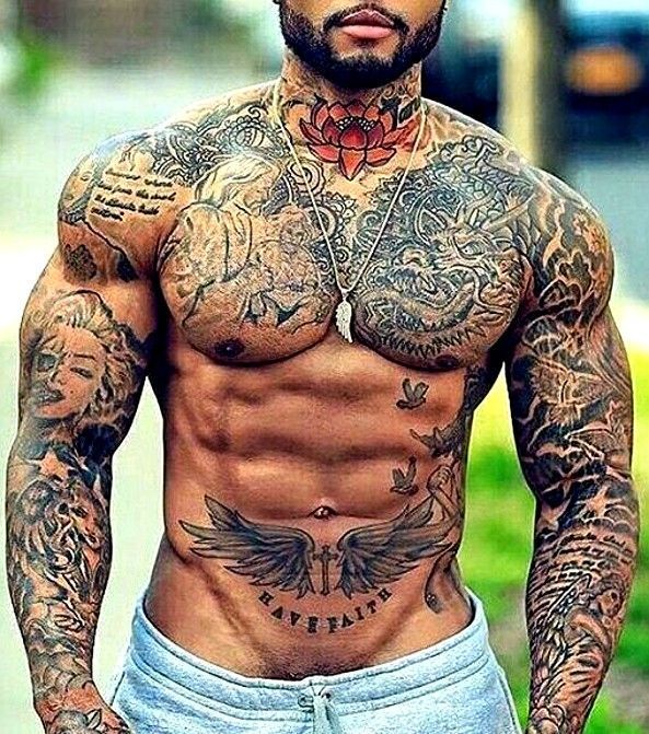 5 Daring Lower Ab Tattoo Ideas for Men