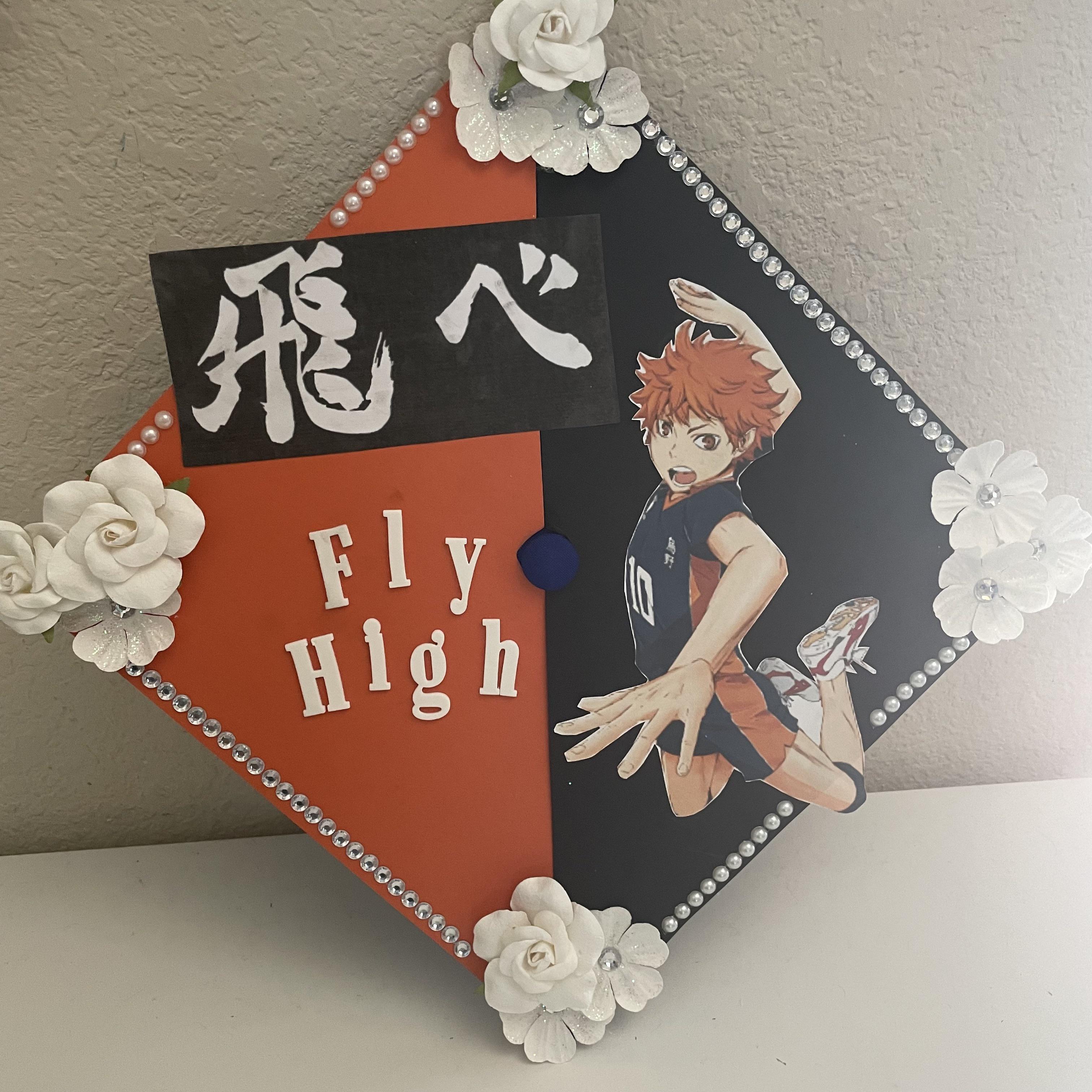 Made A Haikyuu Grad Cap R Haikyuu