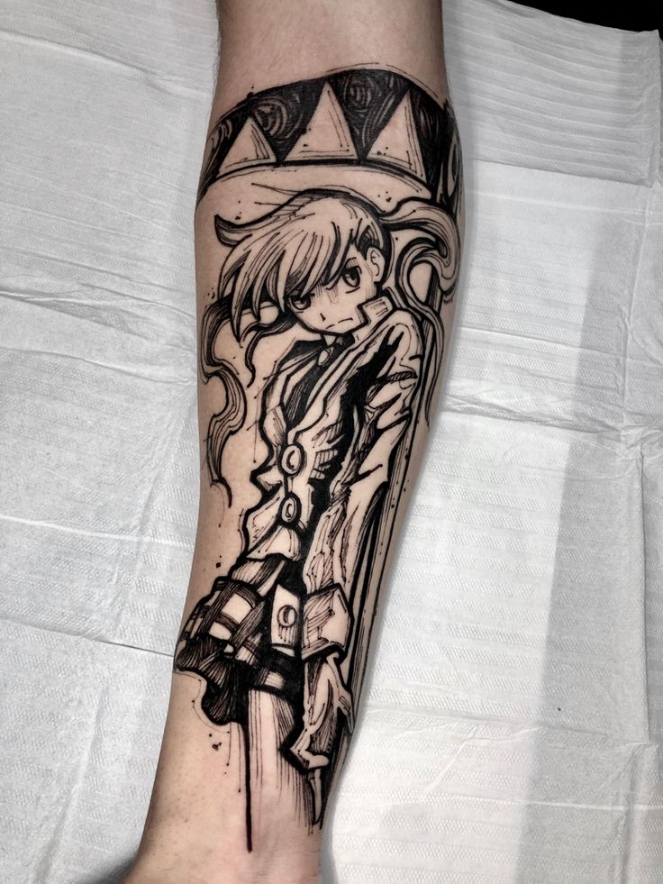 Maka Soul Eater Nerd Tattoo Tattoos Pretty Tattoos