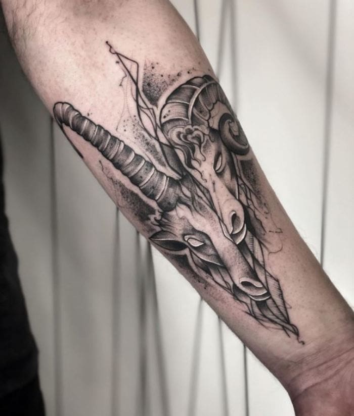 10 Stunning Male Capricorn Tattoo Ideas