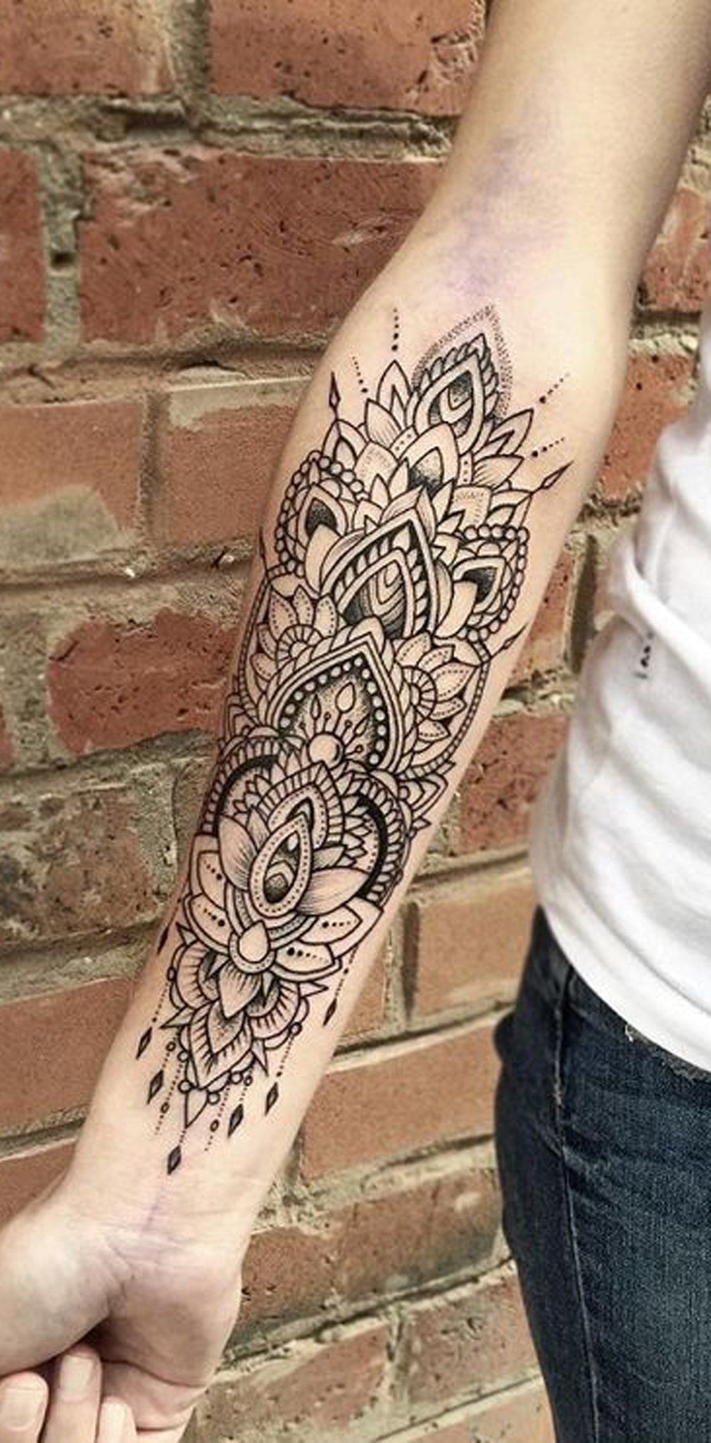 Mandala Thigh Tattoo Mandala Sleeve Geometric Sleeve Tattoo Mandala