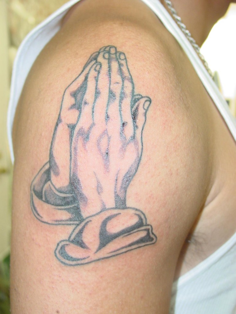 Meaning Of Praying Hands Tattoo And Stunning Examples