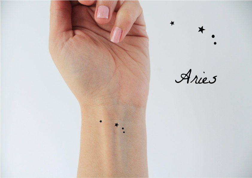 Small Aries Tattoo Ideas with Deep Meanings