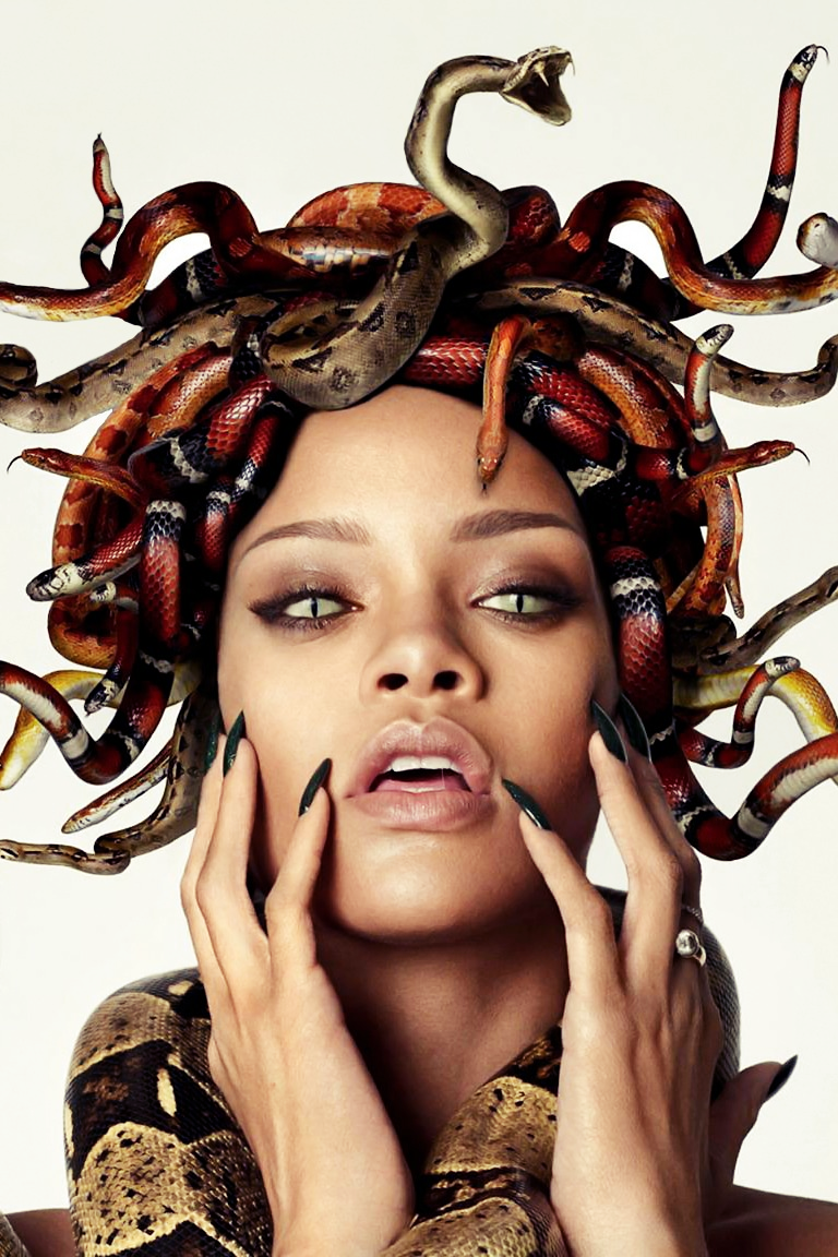 Medusa Google Search Mode Rihanna Rihanna Fenty Rihanna Fashion