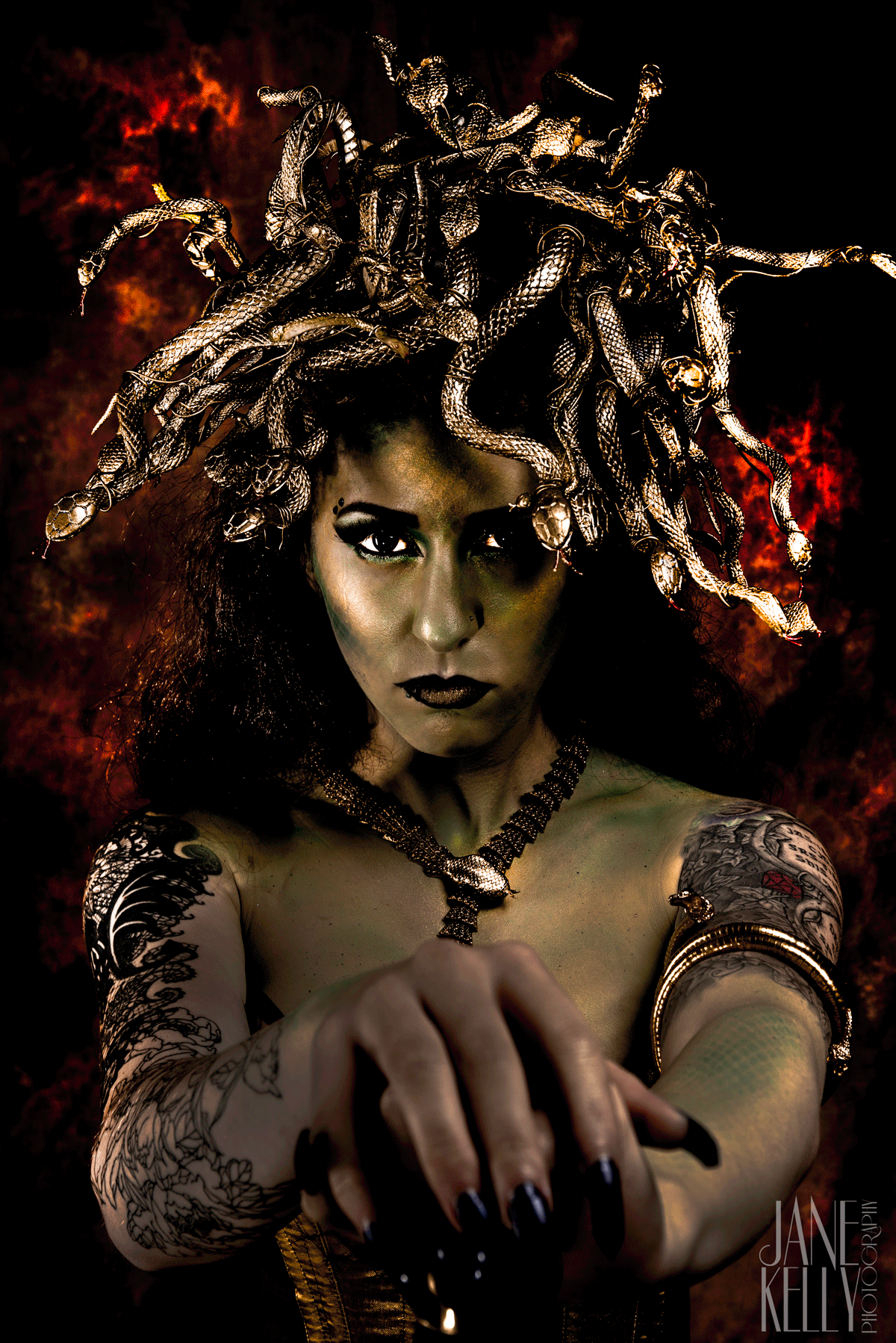 Medusa Inspired Photo Shoot Photoshoot Magazine