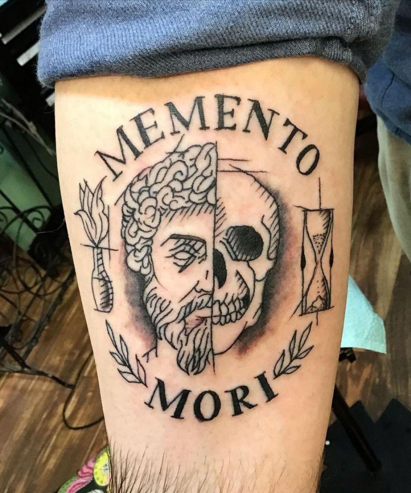 Memento Mori Hourglass Tattoo Design 13 Tattoo Designs For A Business