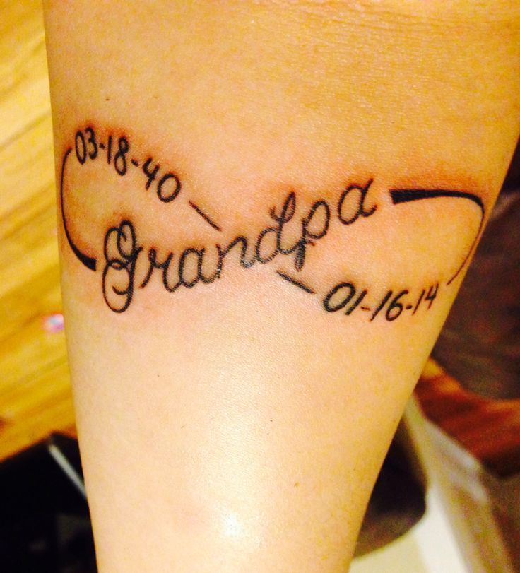 Memorial Tattoo Ideas to Honor Your Grandpa