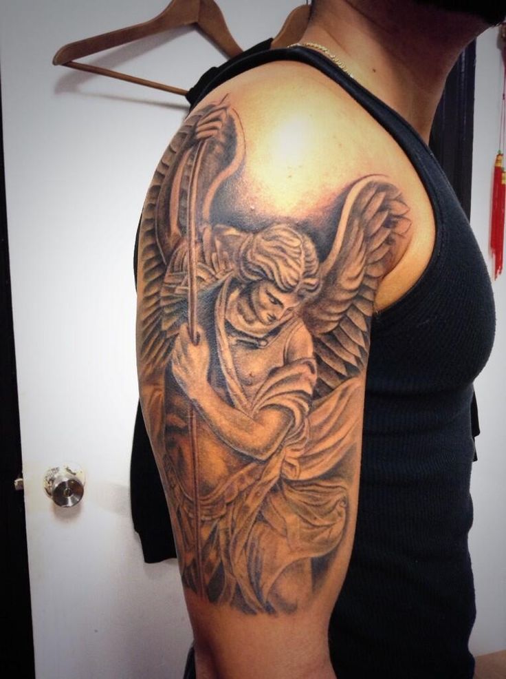 Michael The Archangel Tattoo Amazing Cool Stuff Pinterest