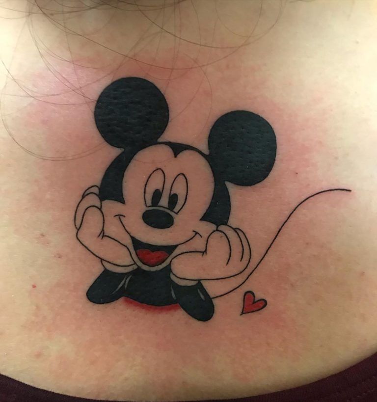 Mickey Mouse Tattoo Design Ideas Images Hand Tattoos For Guys Mouse