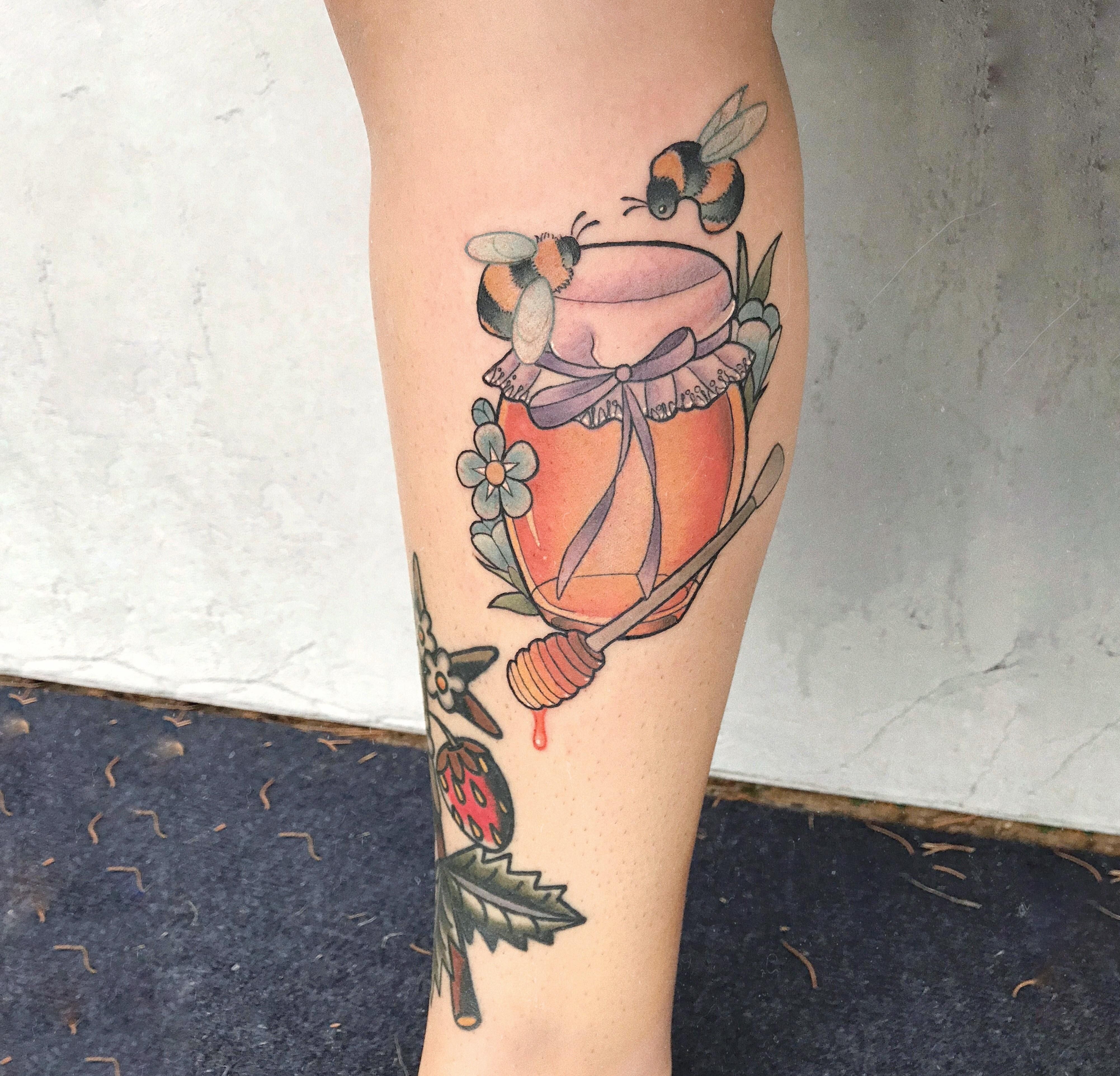 Milk And Honey Tattoo By Jacki Lemon Sweet Appalachia Tattoo In