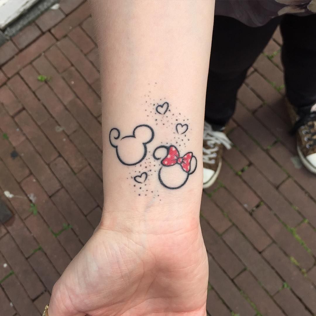 Minnie Mickey Mouse Tattoo: Timeless Love Inked